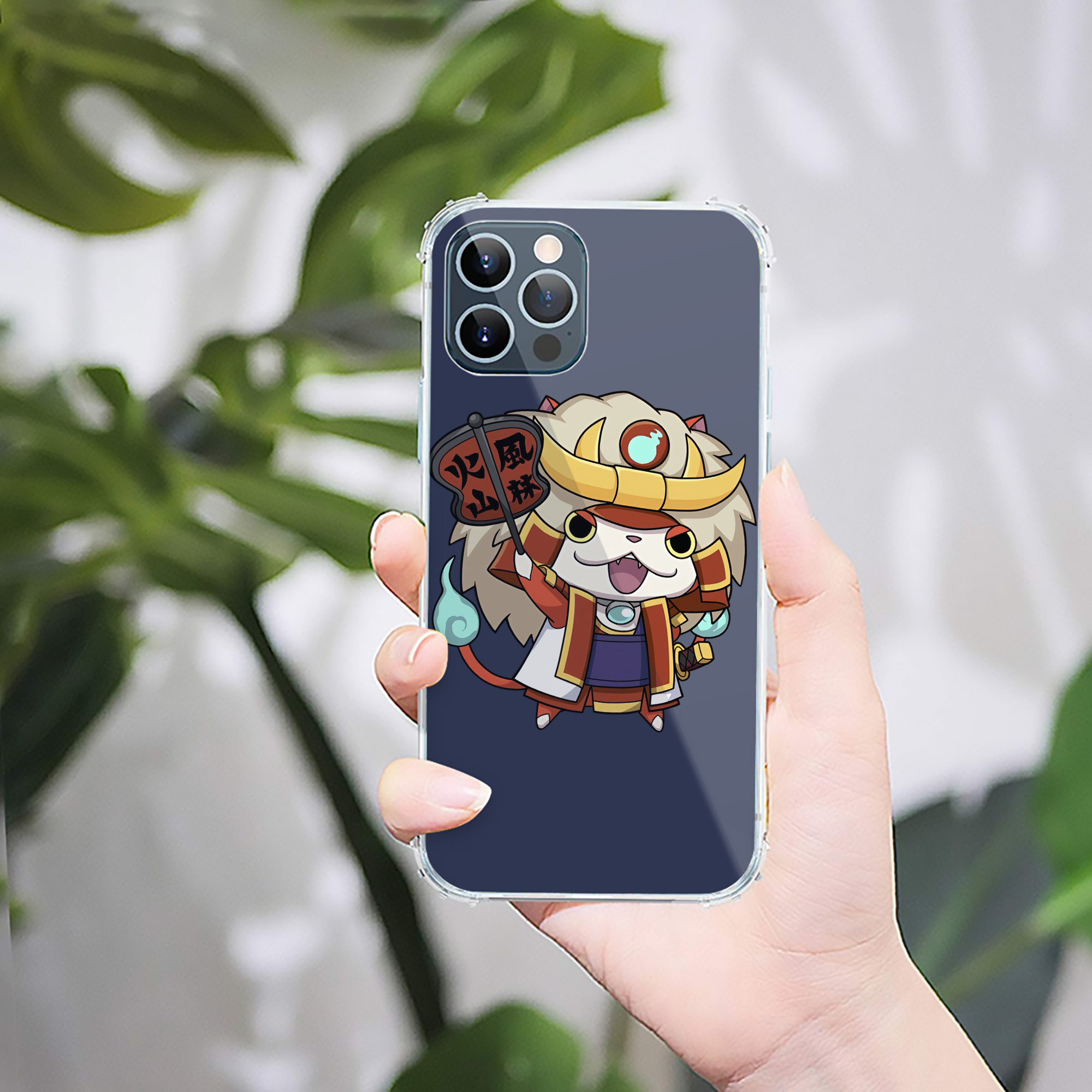（画像用） 妖怪ウォッチ Yo-kai Watch 【iPhone 12シリーズ対応】透明スマホケース（クリアソフトケース）
